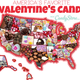 Illustration for article titled Map of states’ favorite Valentine’s candies reveals a chalky, inexplicable championem/em